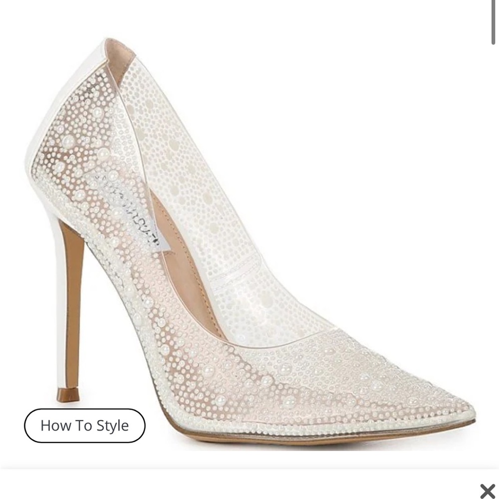 Steve Madden Evelyn Pearl Thrive Stiletto Heels